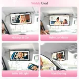 Sun Visor Vanity Mirror, Black, view 6