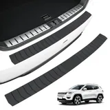 Rear Bumper Protector, Black, view 1