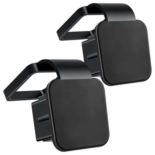 2 Piece Fits for 2-inch Hitch Cover, Black