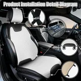 Seat Covers, White, view 3