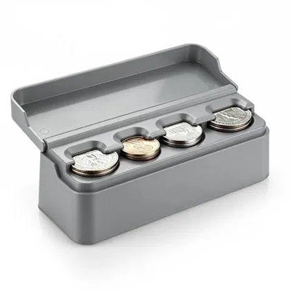 Coin Holder, Grey