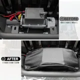 Heavy Duty 600D Waterproof Winch Cover, Black, view 6