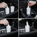 4 Piece Tissue Holder, White, view 4