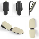 2 Piece Sunglasses Holder, Black, view 4