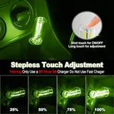 2 Piece USB Lights, Green, view 4