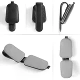 2 Piece Sunglasses Holder, Black, view 4
