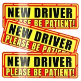 3 Piece New Driver Magnet, Red, view 1