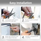 33Ft (10M) Door Edge Guard, Grey, view 3