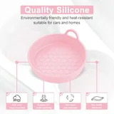 4 Piece Cup Holder Coaster, Pink, view 6