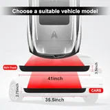 Rear Bumper Protector, Black, view 6