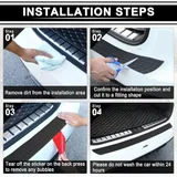 Rear Bumper Protector, Black, view 4