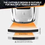 Rear Bumper Protector, Black, view 6