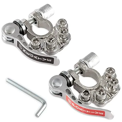 Battery Terminal Connector, Silver