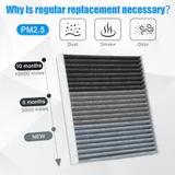 CF10285 Cabin Air Filter with Activated, view 4