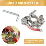 Battery Terminal Connector, Silver, view 4