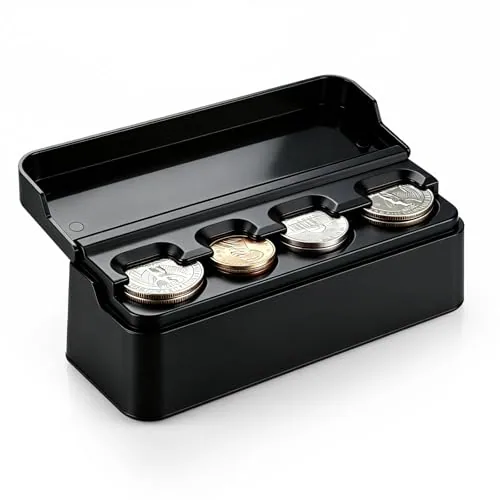 Coin Holder, Black