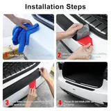 Rear Bumper Protector, Black, view 3