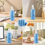 4 Piece Tissue Holder, Blue, view 6