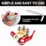 Battery Terminal Clamp Connector, Gold, view 4