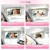 Sun Visor Vanity Mirror, Yellow, view 6