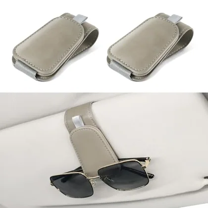 2 Piece Sunglass Holder, Grey