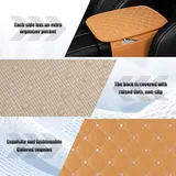 Center Console Arm Rest Cover, Orange, view 4