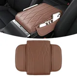 Center Console Cover Pad, Brown, view 1