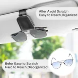 2 Piece Sunglasses Holder, Black, view 6