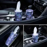 4 Piece Tissue Holder, Purple, view 5