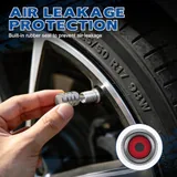 12 Piece Tire Valve Stem Caps, Titanium, view 4