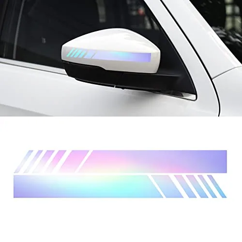 4 Piece Rear View Mirror Stickers Decor Body