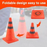 4 Piece 28 inch Traffic Cones, view 4