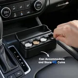 2 Piece Coin Holder, Black, view 4