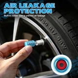 12 Piece Tire Valve Stem Caps, Blue, view 4
