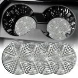 4 Piece Bling Cup Holder Coasters, view 1