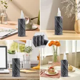 4 Piece Tissue Holder, Grey, view 6