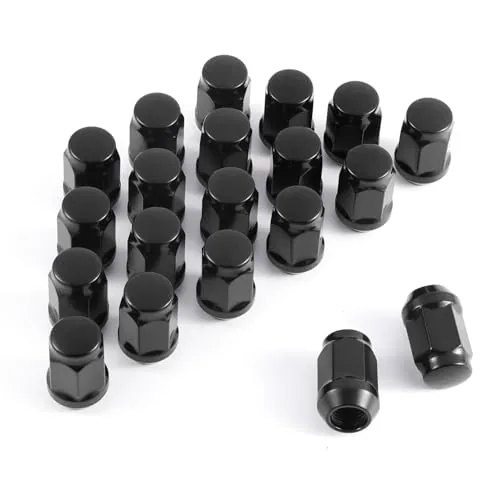 Black Knight M12x1.5 Wheel Lug Nuts