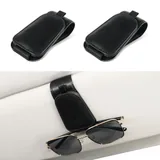 2 Piece Sunglass Holder, Black, view 1