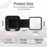 2 Inch Flag Tow Hitch Covers, view 5