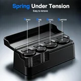 2 Piece Coin Holder, Black, view 3