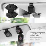 2 Piece Sunglasses Holder, Black, view 7