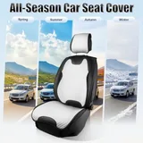 Seat Covers, White, view 4