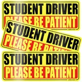 3 Piece Student Driver Magnet, view 1