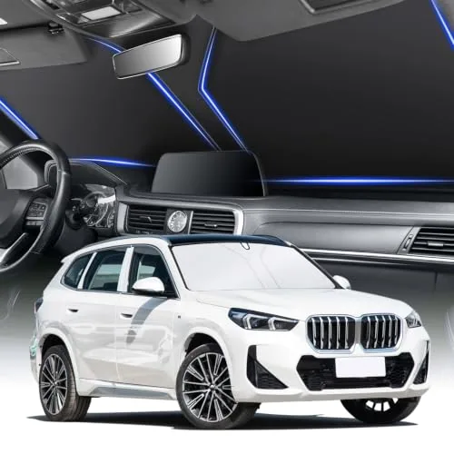 300T Windshield Sun Shade, White