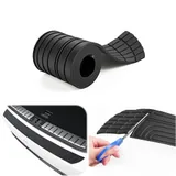 Rear Bumper Protector, Black, view 1