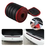 Rear Bumper Protector, Black, view 1