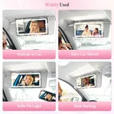 Sun Visor Vanity Mirror, White, view 6