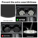 4 Piece Bling Cup Holder Coasters, view 6