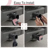 2 Inch Flag Tow Hitch Covers, view 3