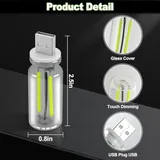 2 Piece USB Lights, Green, view 5